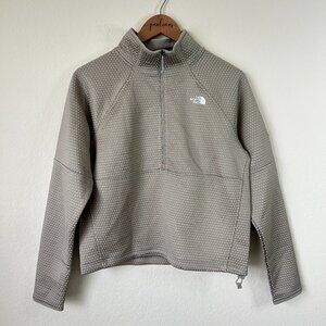 North Face Pullover Womens Small Thermoball Fleece Snap Side Outdoor Activewear